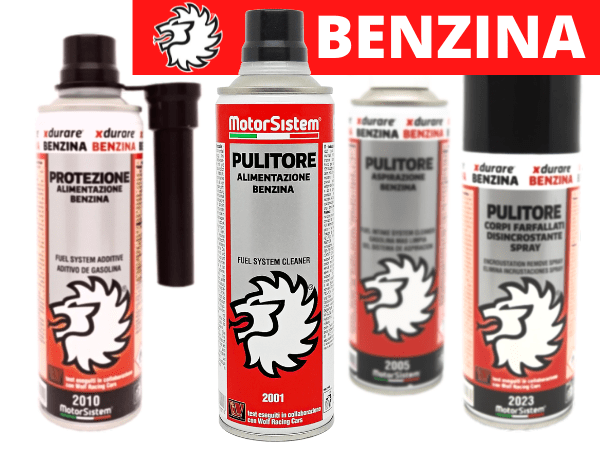 additivi motorsistem motori alimentati a benzina