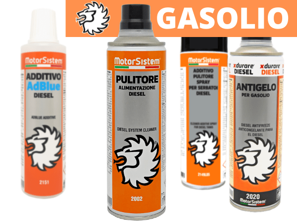 additivi motorsistem motori gasolio