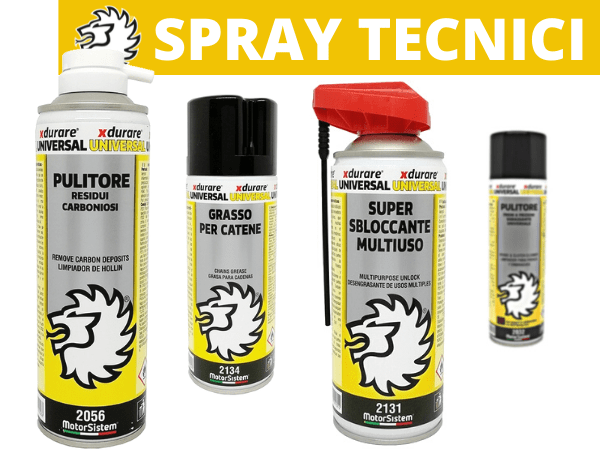Spray tecnici per officina