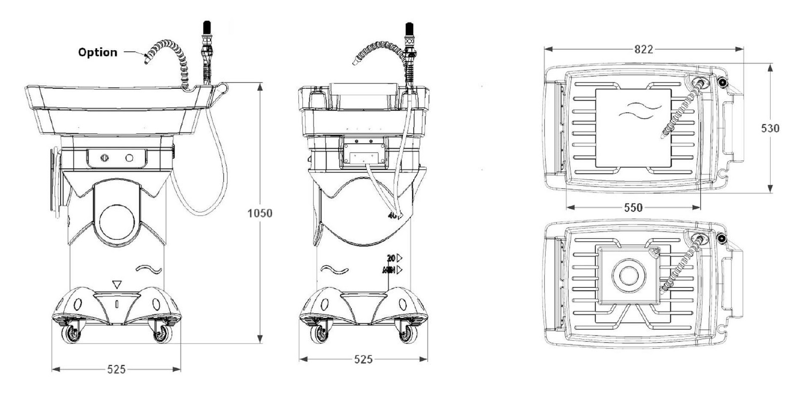 vasca lavapezzi officina