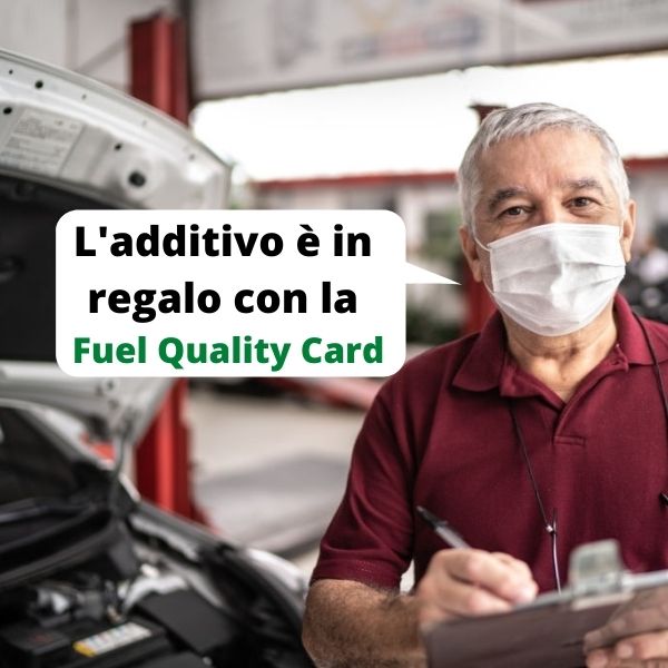 Additivo motore in regalo con Fuel Quality Card