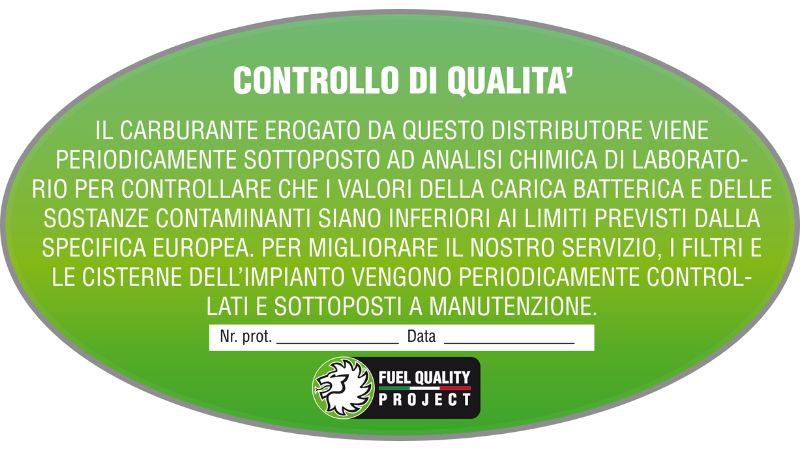 controllo qualita carburante